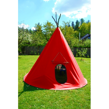 Dětské týpí, (teepee, tipi) pr. 2,8 m béžové (3m)