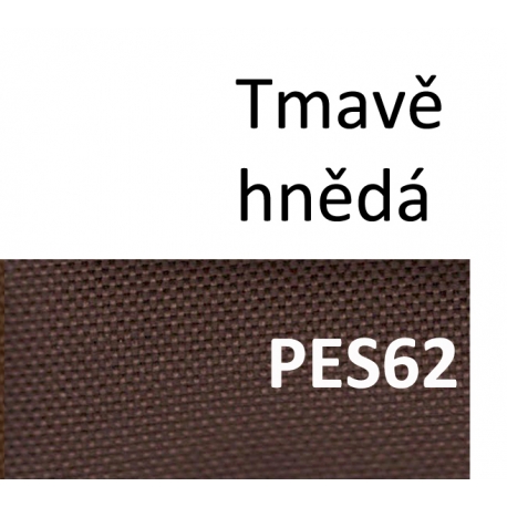 VÝPRODEJ 100% Polyester, 150x48cm, barva HNĚDÁ PES62, 420g